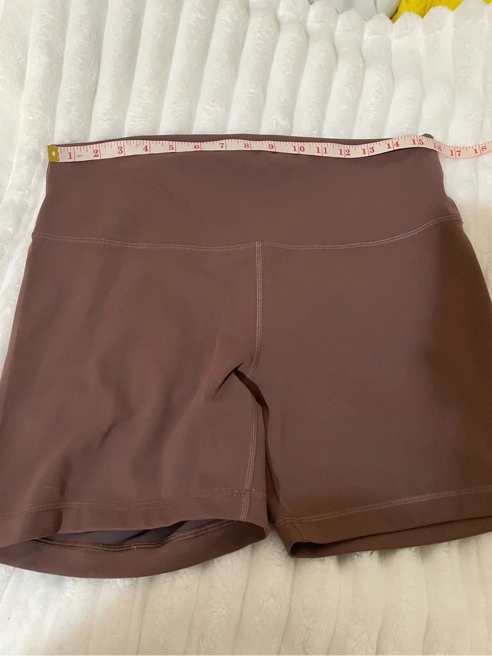 lululemon athletica High-Rise Mauve Brown Bike Shorts